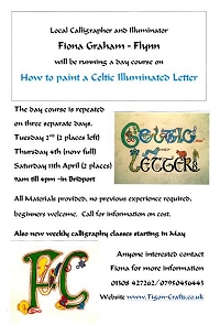 Poster of April 2013 Classes