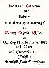 Wedding Invitation