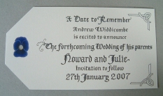 Save-The-Date card 2006
