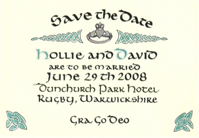 Save-The-Date Card