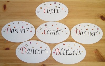 Themed Table Name Cards