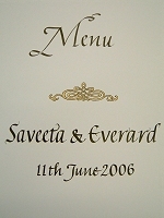 Italicised Menu 2006 - Cover